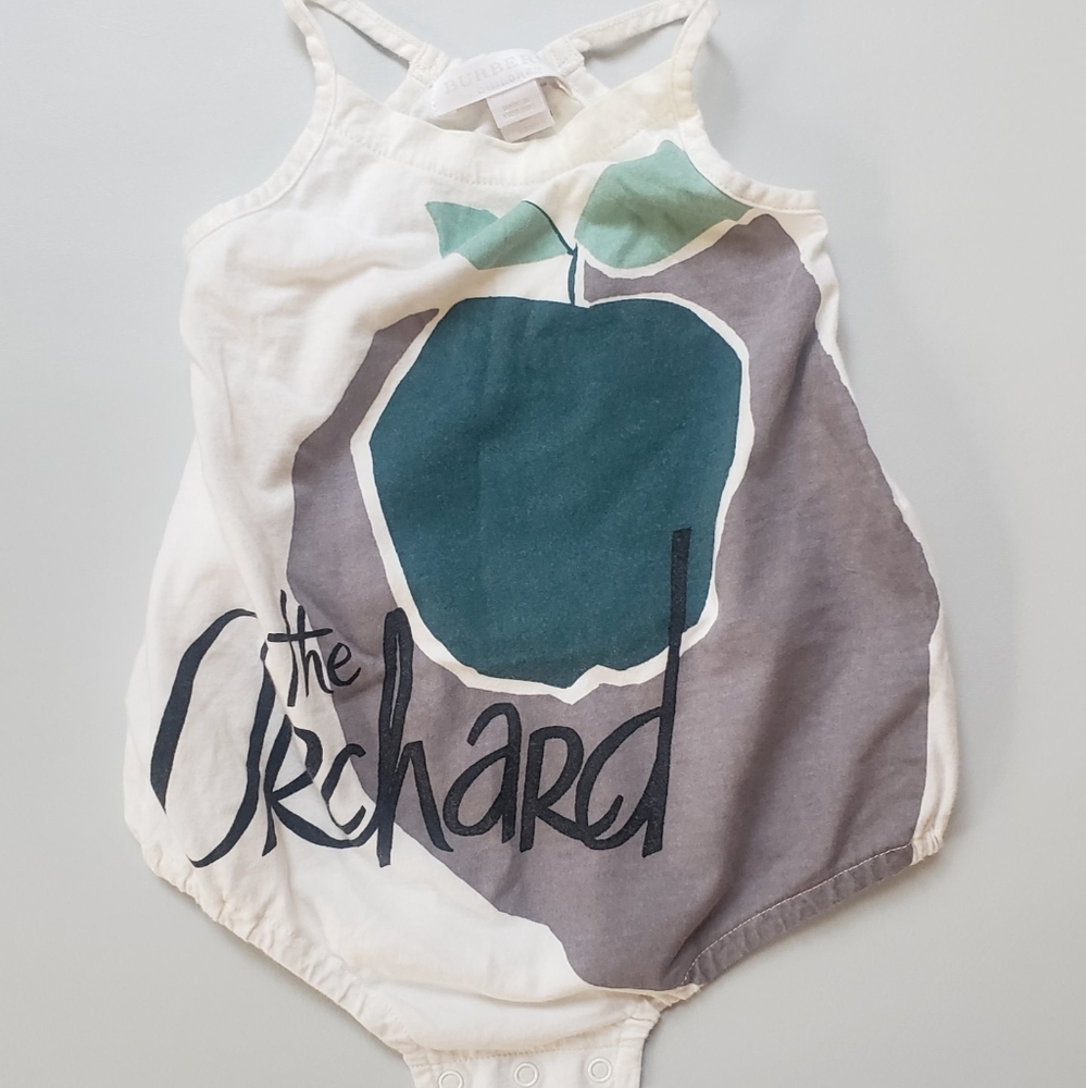 Burberry baby romper